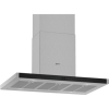 GRADE A1 - Neff I96BMP5N0B N70 Touch Control 90cm Island Cooker Hood - Stainless Steel