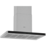 Refurbished Neff N70 90cm Touch Control Island Cooker Hood - Stainless Steel