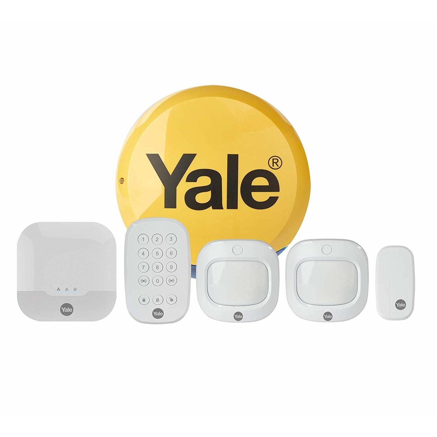 Yale Sync Smart Home Alarm Family Kit - works with Alexa