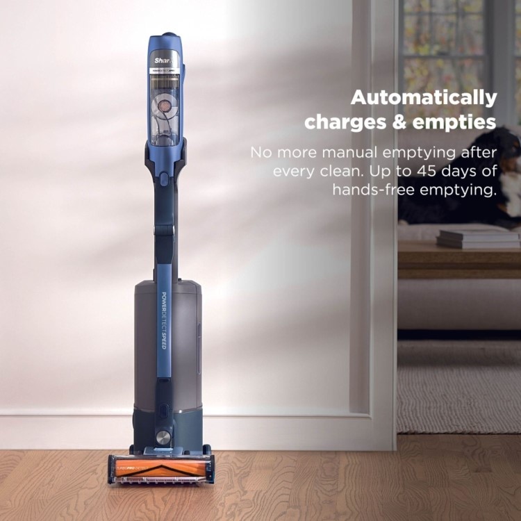 Shark IA3241UKT PowerDetect Speed Clean & Empty Pet Pro Cordless Vacuum Cleaner – Auto-Empty Dock  Ultramarine