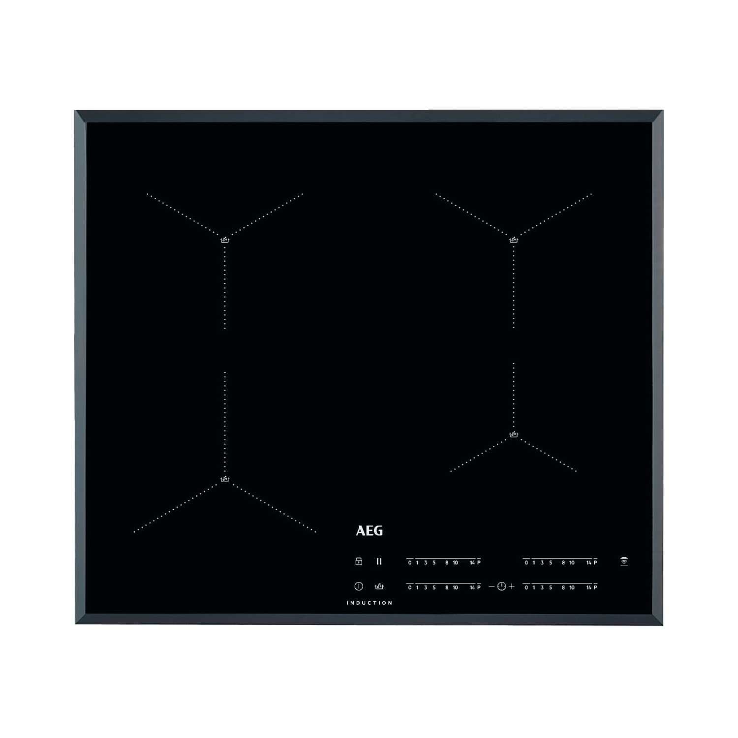 AEG MaxiSense 60cm Four Zone Induction Hob with Bevelled Edges