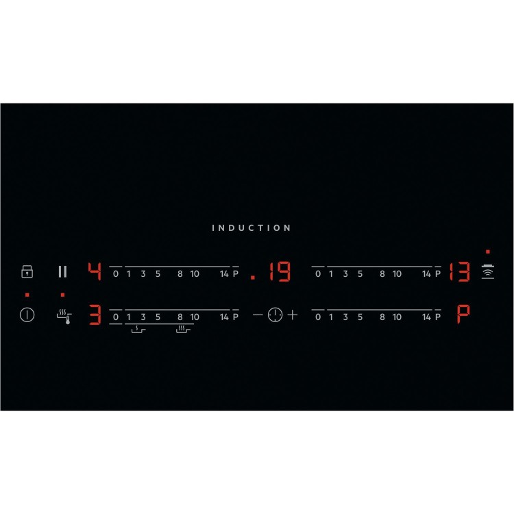 AEG IAE84431FB SenseFry 80cm Touch Control Four Zone Induction Hob