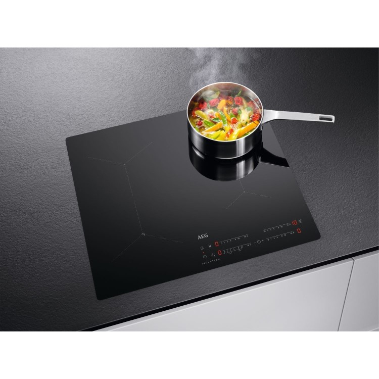 Refurbished AEG 7000 SenseBoil Series IAX64411CB 60cm 4 Zone Induction Hob