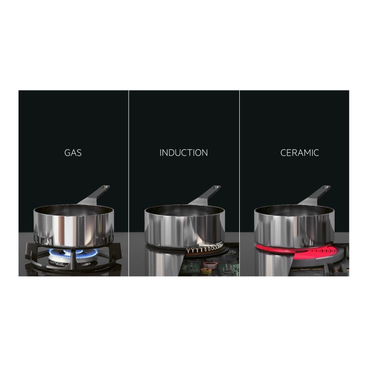 Refurbished AEG 7000 SenseBoil Series IAX64411CB 60cm 4 Zone Induction Hob 