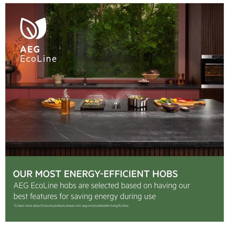 Refurbished AEG 7000 SenseBoil Series IAX64411CB 60cm 4 Zone Induction Hob 