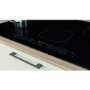 Refurbished Indesit IB21B77NE 77cm Touch Control 4 Zone Induction Hob With Dualzone Black