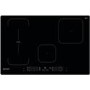 Refurbished Indesit IB21B77NE 77cm Touch Control Four Zone Induction Hob With Dualzone