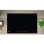 Refurbished Indesit IB21B77NE 77cm Touch Control Four Zone Induction Hob With Dualzone