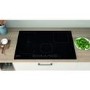 Refurbished Indesit IB21B77NE 77cm Touch Control Four Zone Induction Hob With Dualzone