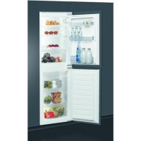 GRADE A3 - Indesit IB5050A1D 50-50 Sliding Rail Integrated Fridge Freezer - White