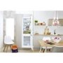 INDESIT IB5050A1D 264 Litre Integrated Fridge Freezer 50/50 Split 177cm Tall A+ Energy Rating 54cm Wide - White