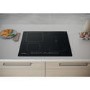 Refurbished Indesit IB88B60NE 59cm 4 Zone Induction Hob with Dual Zones