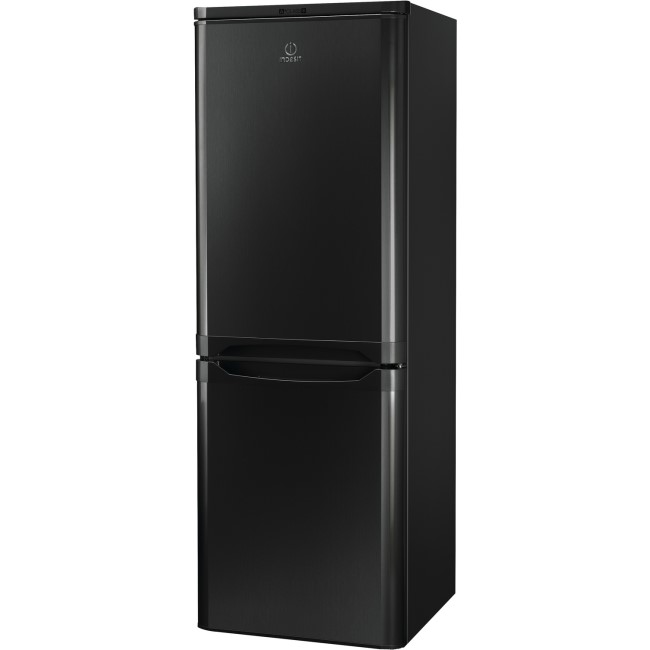 GRADE A2 - Indesit IBD5515B 206 Litre Freestanding Fridge Freezer 60/40 Split A+ Energy Rating 55cm Wide - Black