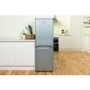 GRADE A3 - Indesit IBD5515S 60/40 157x55cm 206L Freestanding Fridge Freezer - Silver