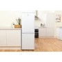 Refurbished Indesit IBD5515W1 Freestanding 208 Litre 60/40 Fridge Freezer With Silent Cooling White