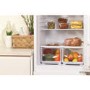 GRADE A2 - INDESIT IBD5515W 206 Litre Freestanding Fridge Freezer 60/40 Split Frost Free 55cm Wide - White