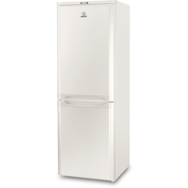 GRADE A2 - INDESIT IBD5515W 206 Litre Freestanding Fridge Freezer 60/40 Split Frost Free 55cm Wide - White
