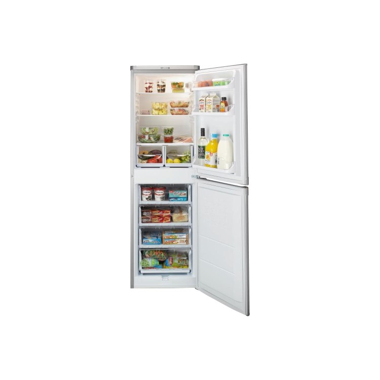GRADE A3 - Indesit IBD5517S 174x55cm 234L Freestanding Fridge Freezer - Silver