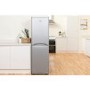 Indesit 235 Litre 50/50 Freestanding Fridge Freezer - Silver