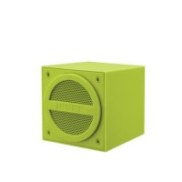 iHome Bluetooth Rechargeable Mini Speaker Cube in Rubberised Finish GREEN