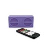 iHome Bluetooth Rechargeable Mini Speaker in Rubberised Finish PURPLE
