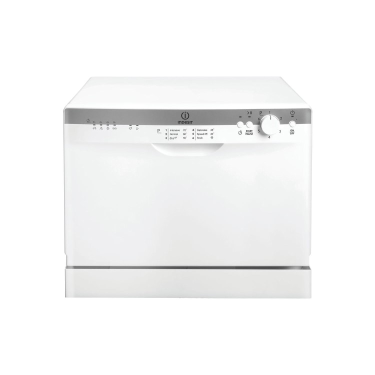 Indesit Compact 6 place TableTop Dishwasher - White