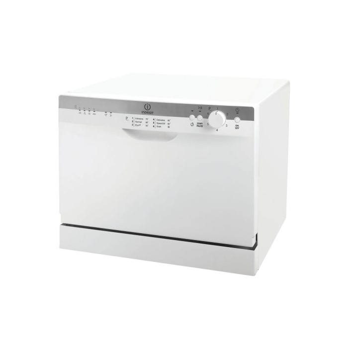 Indesit ICD661 6 Place Freestanding Compact TableTop Dishwasher White