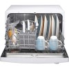 GRADE A3 - Indesit ICD661 6 Place Freestanding Compact TableTop Dishwasher- White