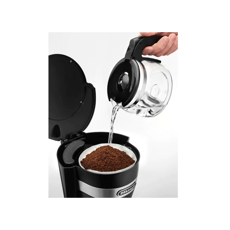 DeLonghi ICM14011.BK Active Line Filter Coffee Machine Black