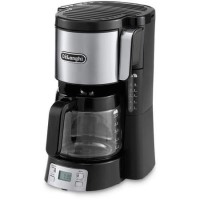 De Longhi Delonghi Front Loading Filter Coffee Maker 10-15 Cup Capacity Digital with Timer ICM15250 1.3 L 1000 W - Black