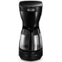 DeLonghi ICM16210.BK 10-cup Filter Coffee Machine - Black