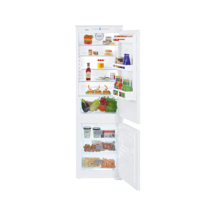 Liebherr ICNS3314 Comfort 178x55cm A++ NoFrost 70-30 Sliding Rail Integrated Fridge Freezer