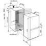 Liebherr 262 Litre 70/30 Integrated Fridge Freezer