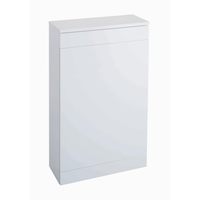 White Back to Wall WC Unit - W500 x H815mm