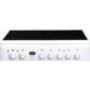 Indesit ID60C2WS 60cm Double Oven Electric Cooker With Ceramic Hob - White