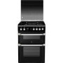GRADE A2 - Indesit ID60G2K 60cm Double Oven Gas Cooker - Black