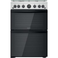 Indesit 60cm Gas Cooker - Stainless Steel Indesit 60cm Gas Cooker - Stainless Steel