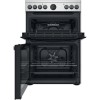 Indesit 60cm Electric Cooker - Stainless Steel