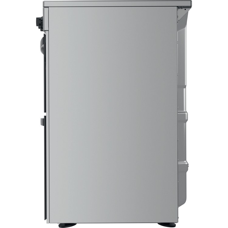Refurbished Indesit ID67V9HCX 60cm Double Oven Electric Cooker Stainless Steel