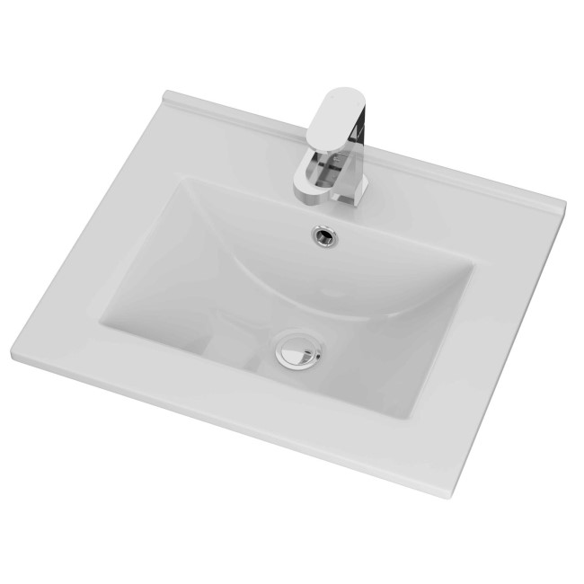Moderno Thin Edge Vanity Unit Sink - 500mm Wide