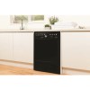 GRADE A1 - Indesit IDCE8450BKH 8kg Freestanding Condenser Tumble Dryer - Black