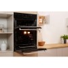 Refurbished Indesit Aria IDD6340BL 60cm Double Built In Electric Oven Black