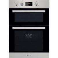 Indesit Aria Built-In Electric Double Oven - Stainless Steel Indesit Aria Built-In Electric Double Oven - Stainless Steel