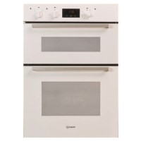 Indesit Aria Electric Built In Double Oven - White Indesit Aria Electric Built In Double Oven - White