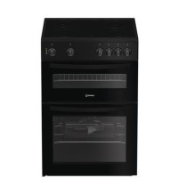Indesit 60cm Electric Cooker - Black