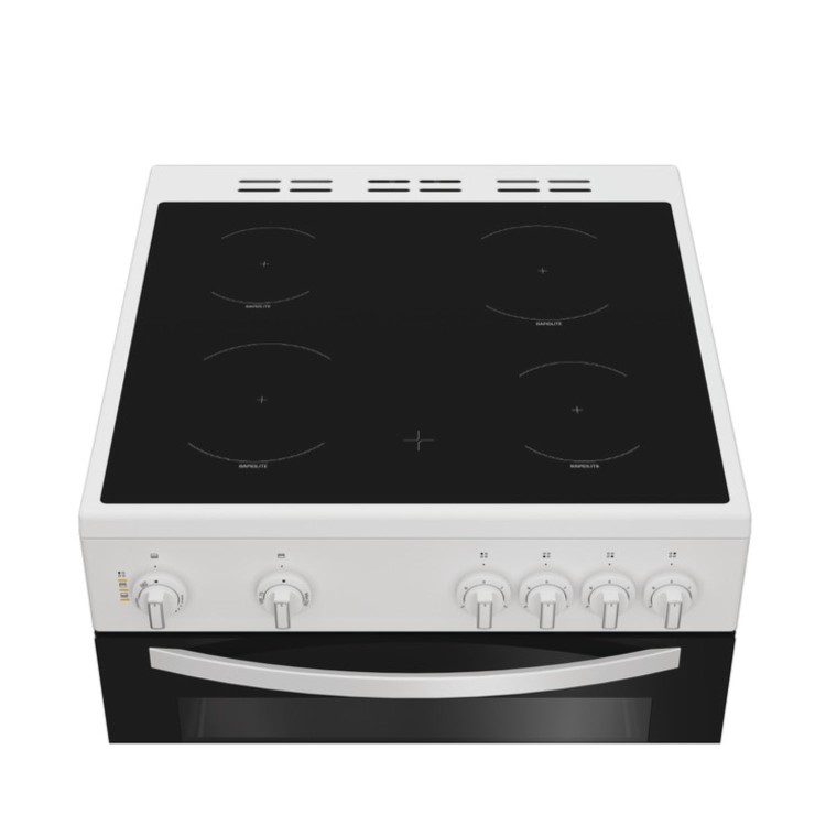 Refurbished Indesit 60cm Electric Cooker - White