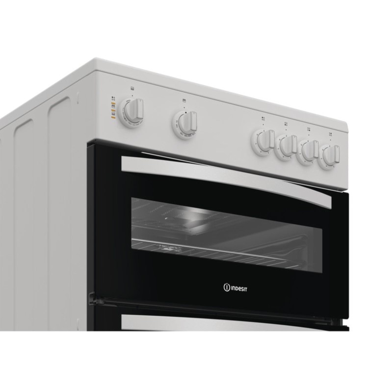 Refurbished Indesit 60cm Electric Cooker - White