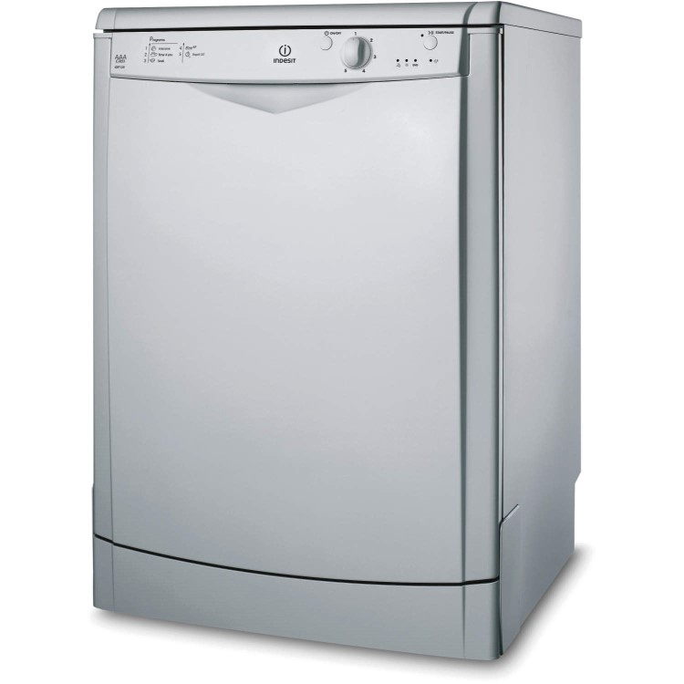 Indesit IDF125S 12 Place Freestanding Dishwasher - Silver