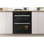 Indesit Aria Built-Under Electric Double Oven - Black