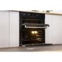 GRADE A2 - Indesit IDU6340BL Aria Electric Built Under Double Oven - Black